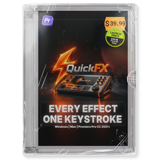 QuickFX - Effects Console for Premiere Pro